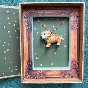 CAMPHOLLOW Golden Retriever Necklace